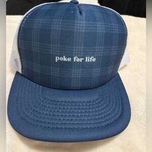 Unisex Palaka Poke for Life Trucker Hat